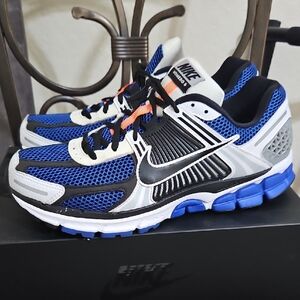 Nike Blue and White Athletic Sneakers